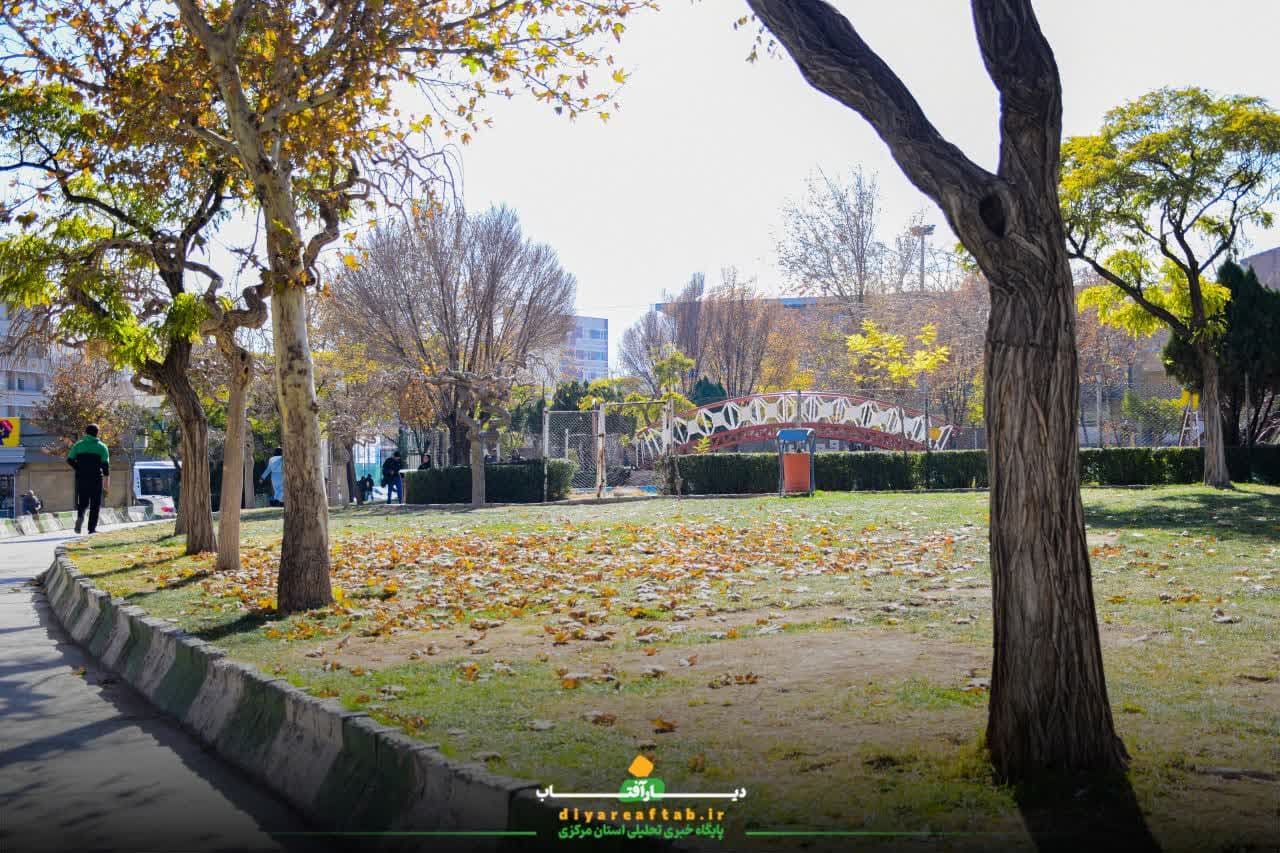 زیبایی‌های طبیعت فصل برگ‌ریزان در اراک
