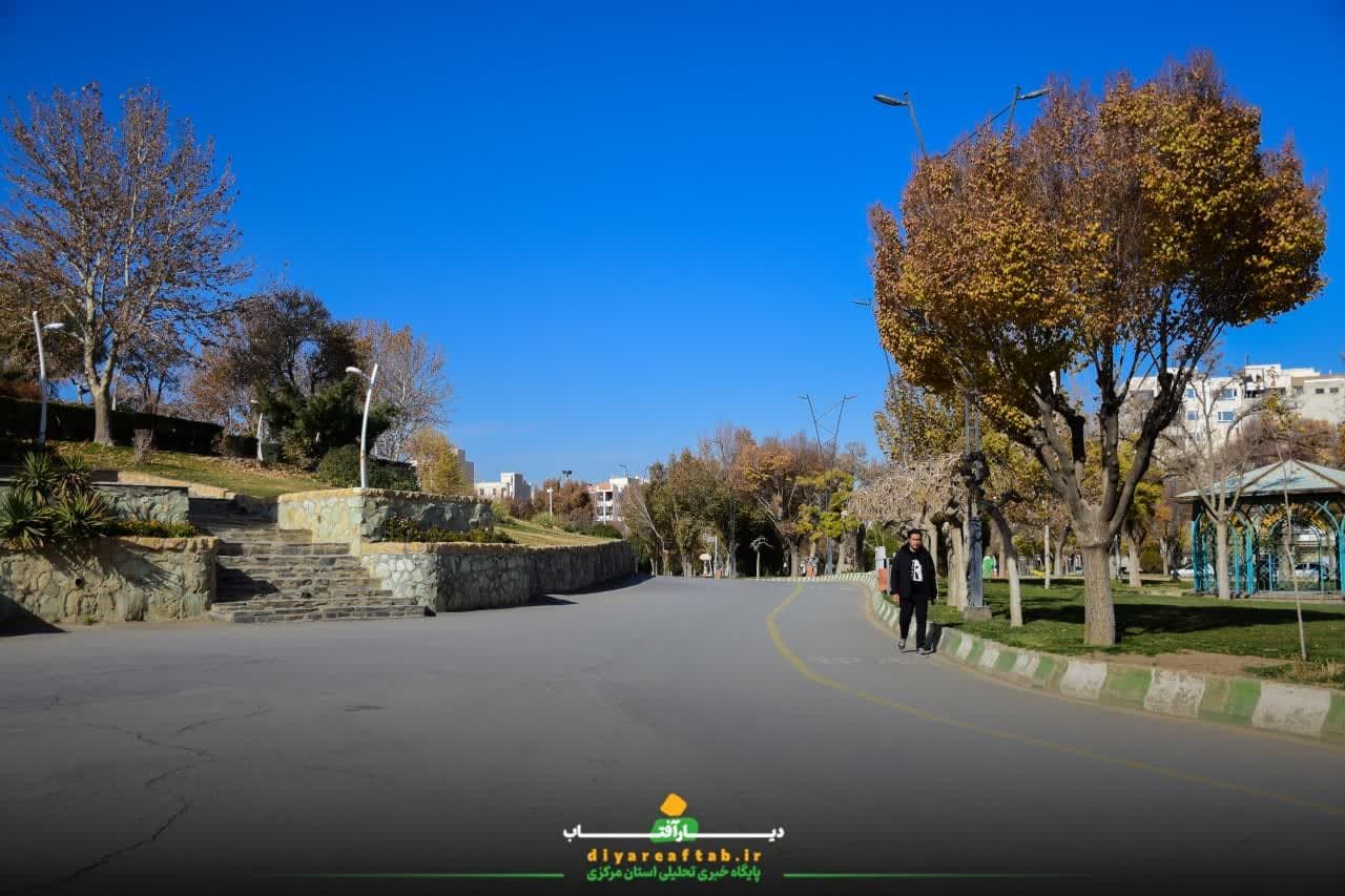 زیبایی‌های طبیعت فصل برگ‌ریزان در اراک