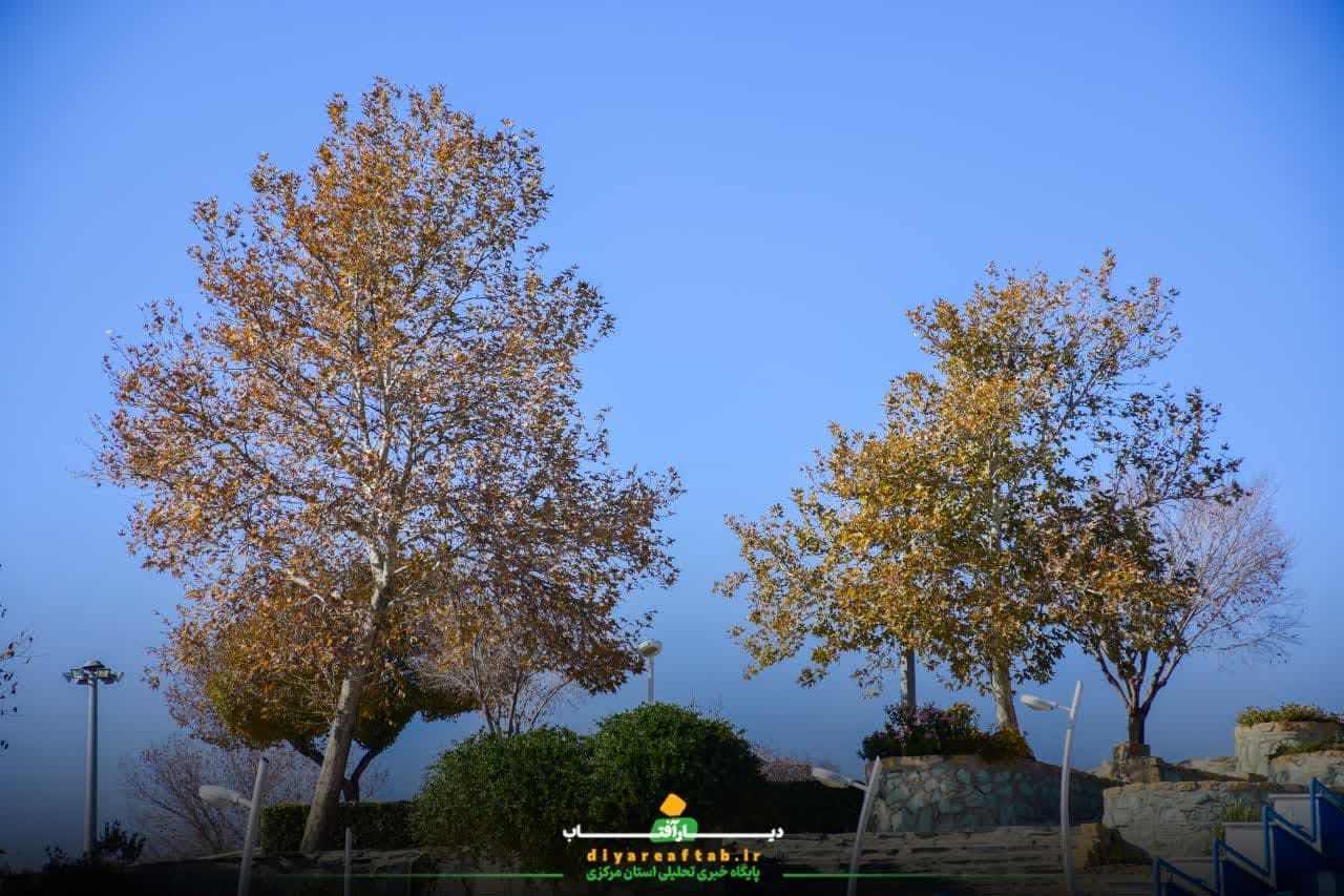 زیبایی‌های طبیعت فصل برگ‌ریزان در اراک