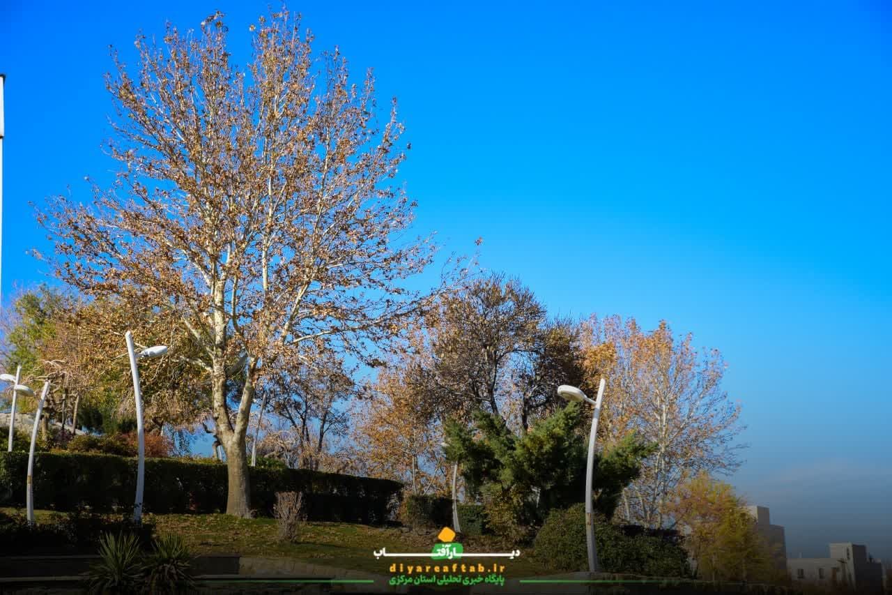 زیبایی‌های طبیعت فصل برگ‌ریزان در اراک