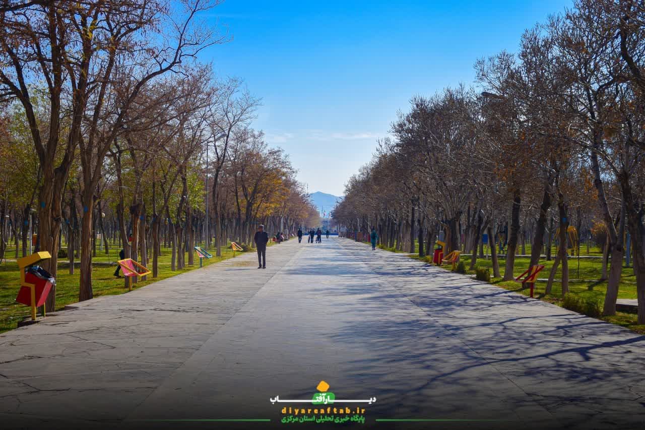 زیبایی‌های طبیعت فصل برگ‌ریزان در اراک