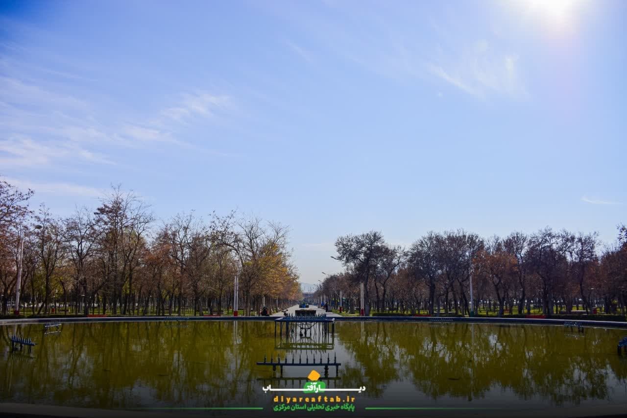 زیبایی‌های طبیعت فصل برگ‌ریزان در اراک