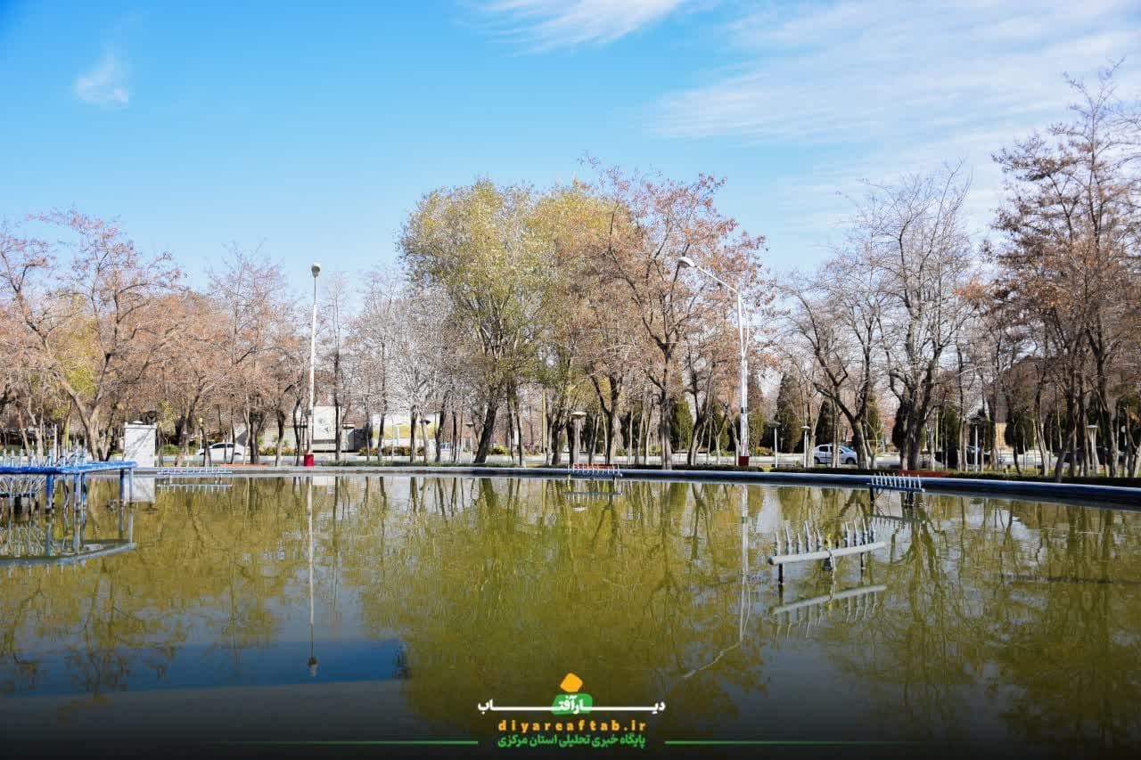 زیبایی‌های طبیعت فصل برگ‌ریزان در اراک