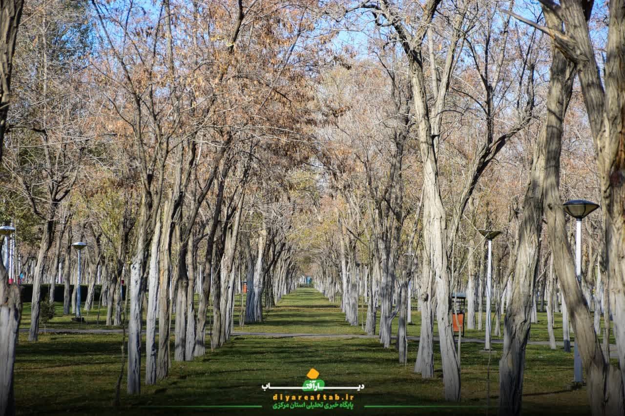 زیبایی‌های طبیعت فصل برگ‌ریزان در اراک