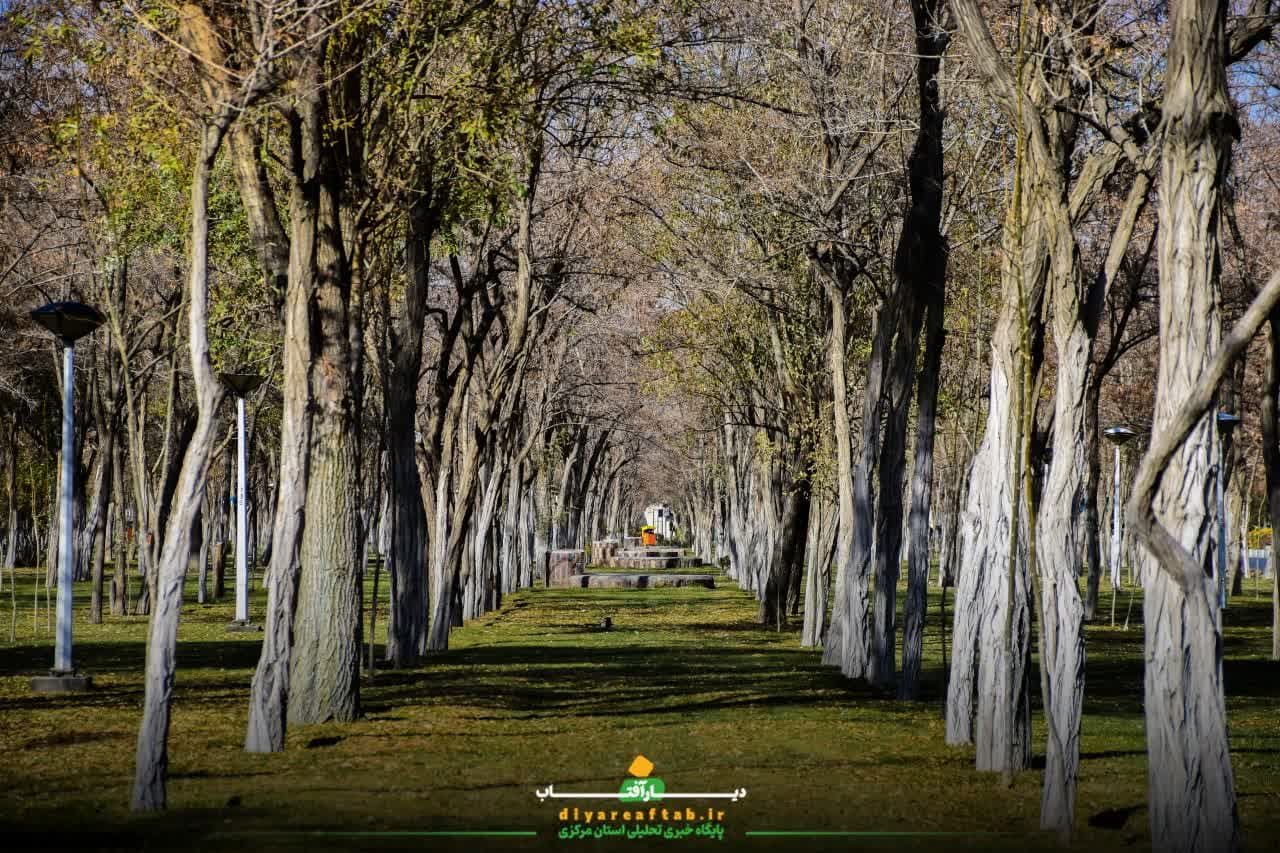 زیبایی‌های طبیعت فصل برگ‌ریزان در اراک