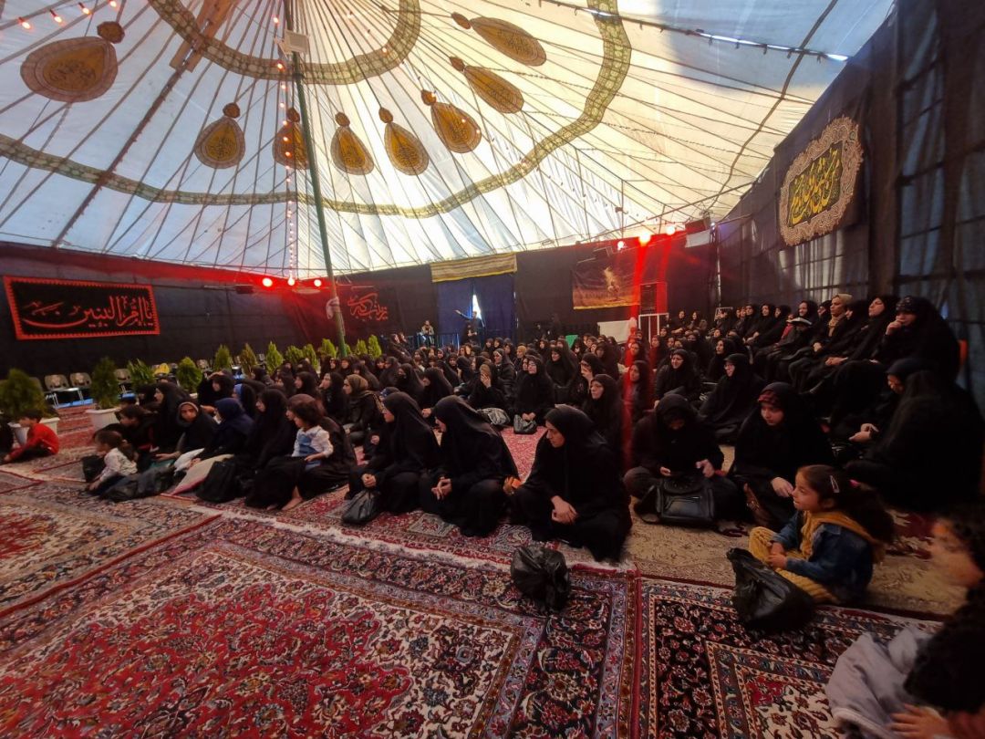 سوگواری بانوان ساوجی در شب شهادت فاطمه (س)