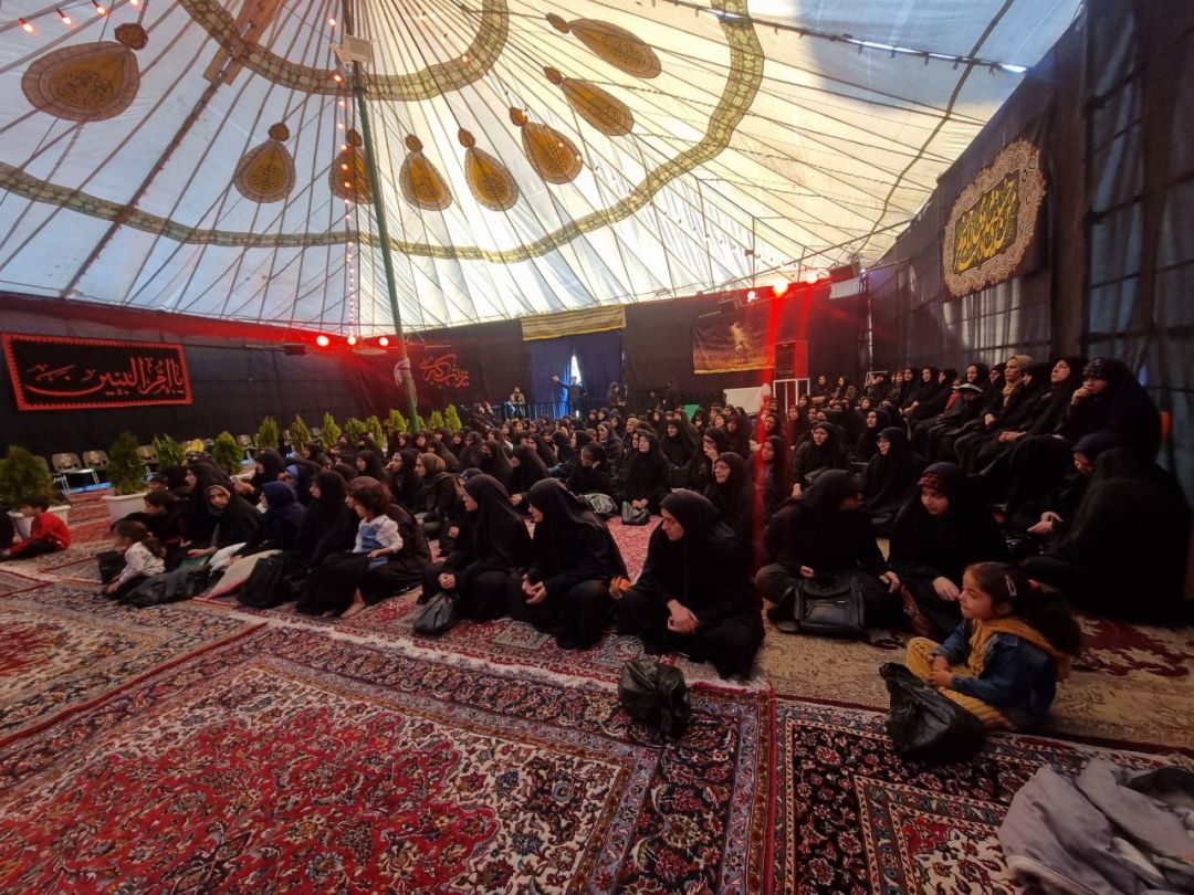 سوگواری بانوان ساوجی در شب شهادت فاطمه (س)