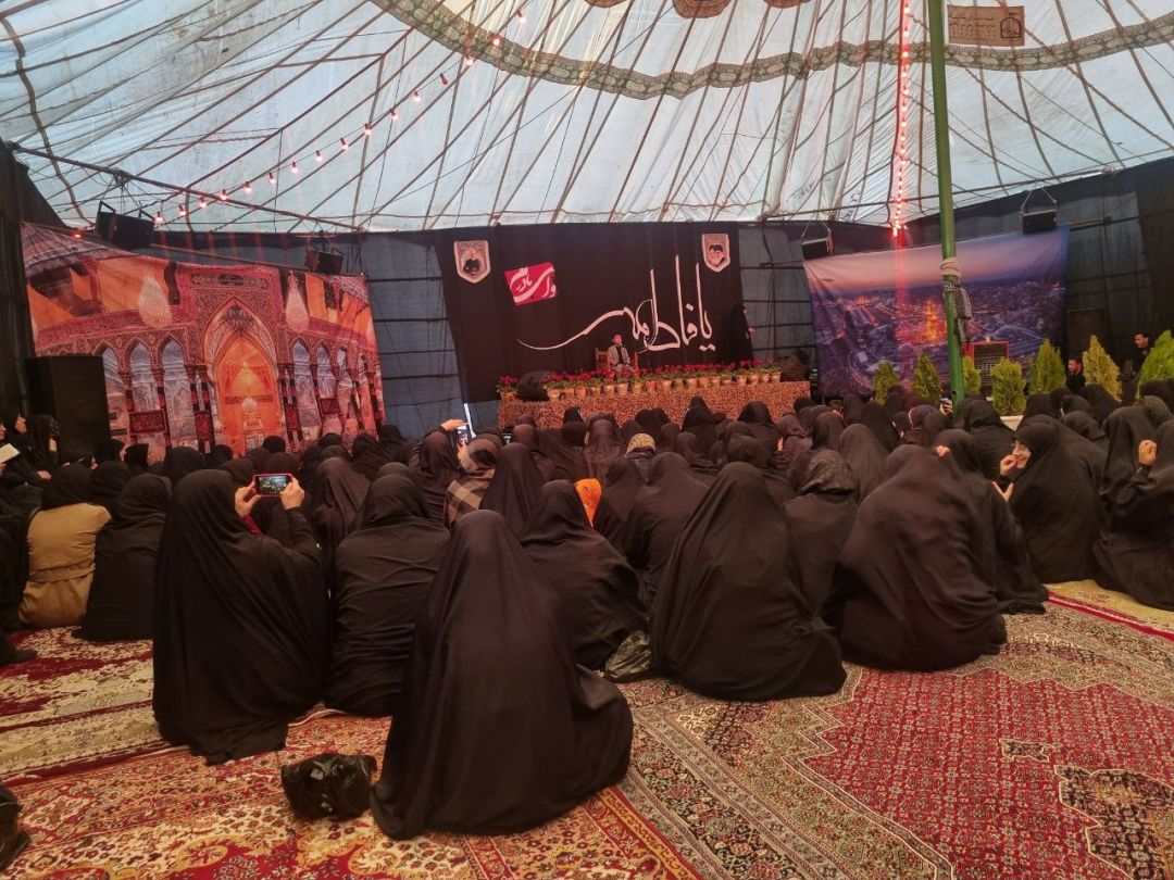 سوگواری بانوان ساوجی در شب شهادت فاطمه (س)
