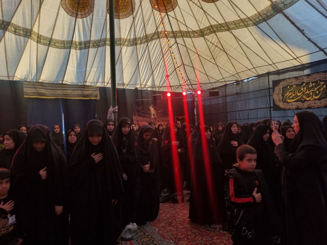 سوگواری بانوان ساوجی در شب شهادت فاطمه (س)