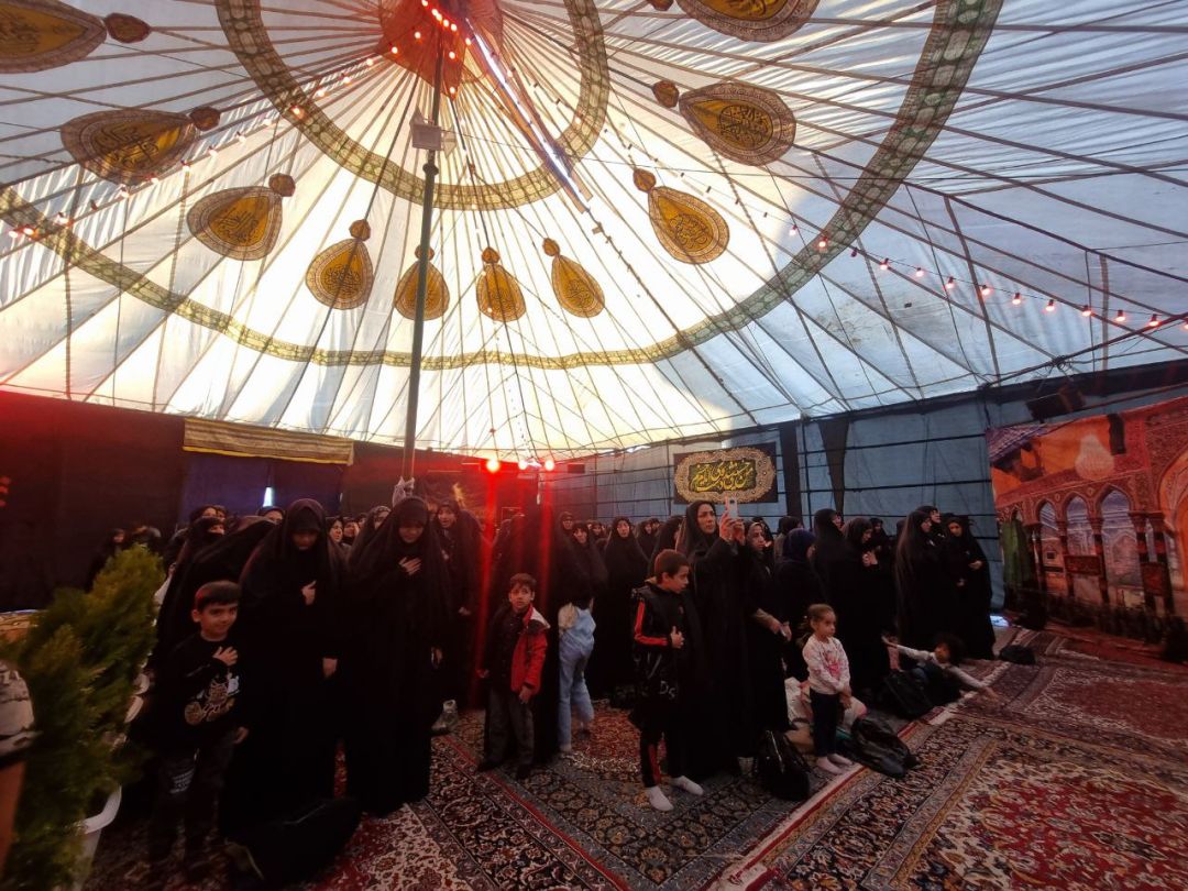 سوگواری بانوان ساوجی در شب شهادت فاطمه (س)