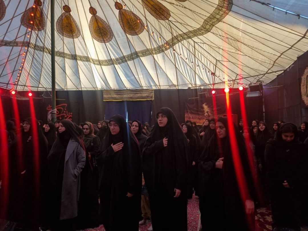 سوگواری بانوان ساوجی در شب شهادت فاطمه (س)