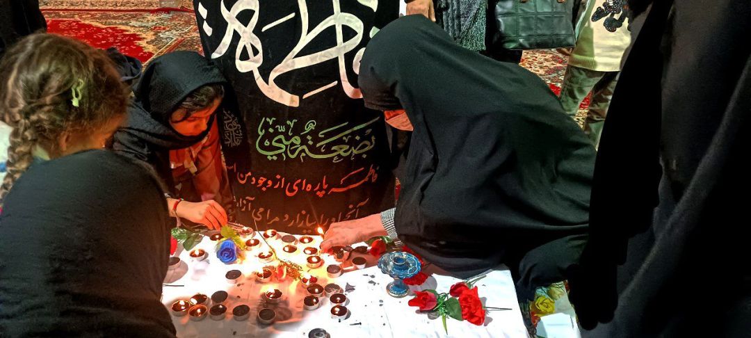 مراسم عزاداری شهادت حضرت زهرا (س) در کمیجان