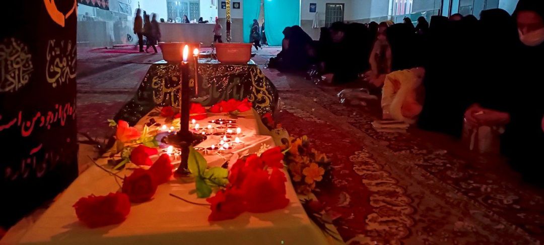 مراسم عزاداری شهادت حضرت زهرا (س) در کمیجان