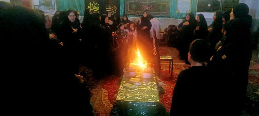 مراسم عزاداری شهادت حضرت زهرا (س) در کمیجان