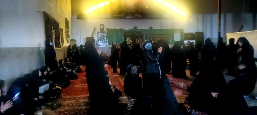 مراسم عزاداری شهادت حضرت زهرا (س) در کمیجان