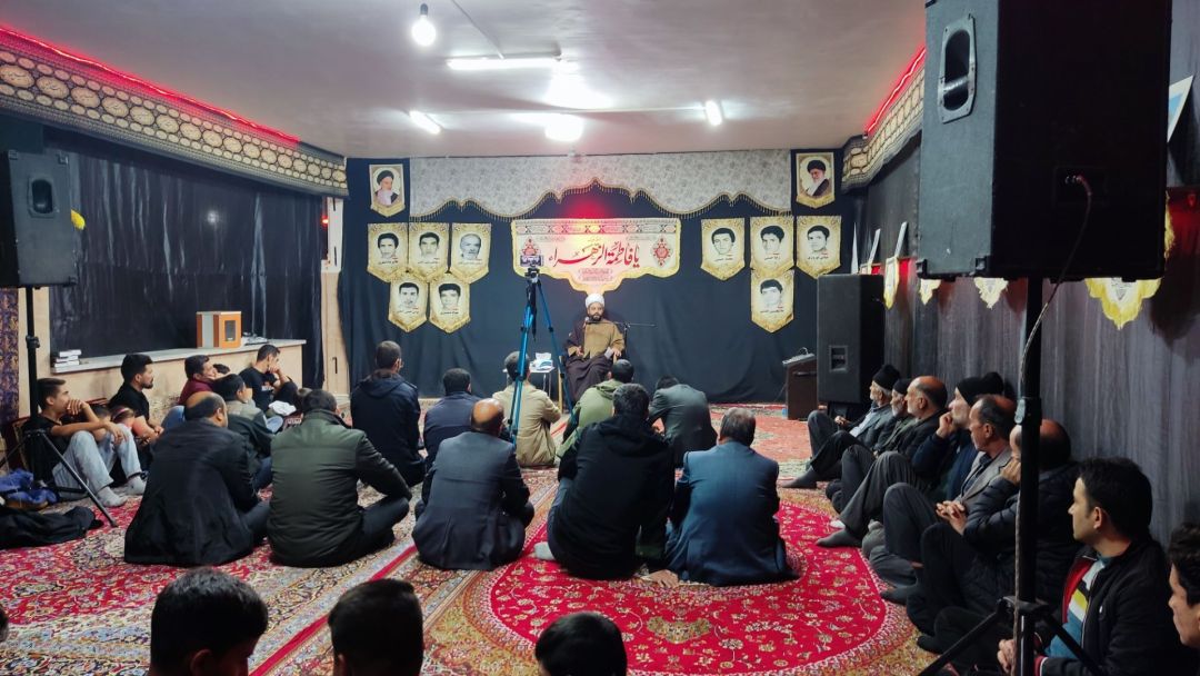 مراسم عزاداری شهادت حضرت زهرا (س) در کمیجان