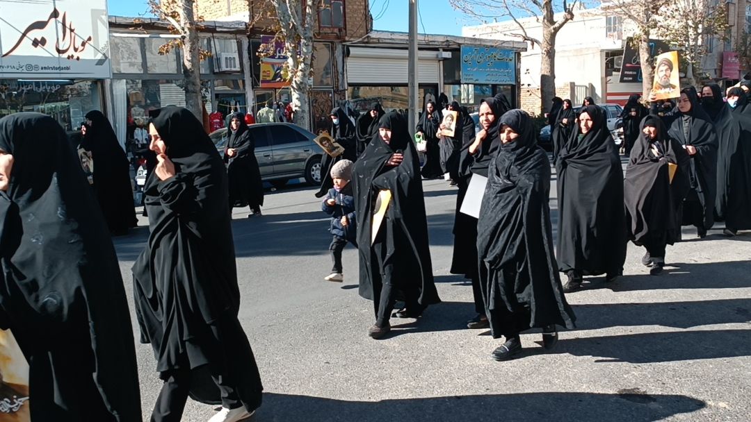 کمیجان در سوگ شهادت حضرت زهرا (س)