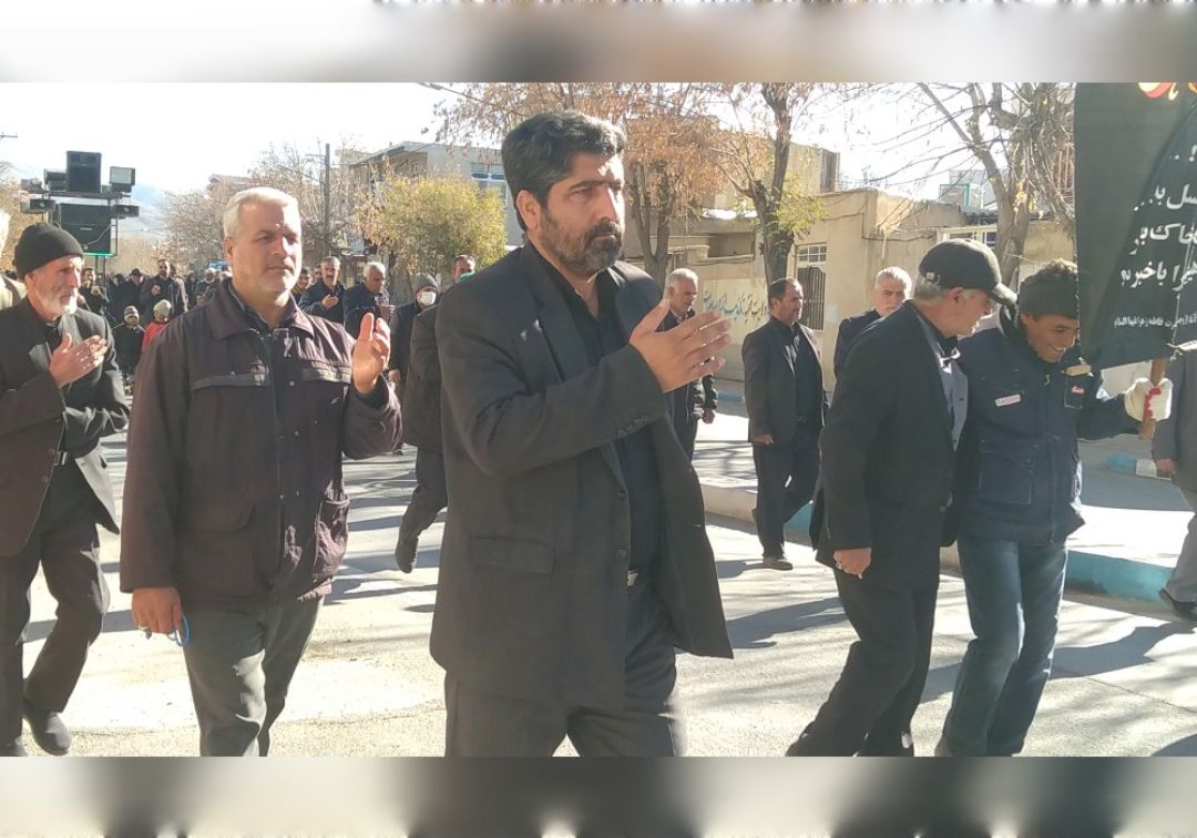 مراسم عزاداری در خنداب برگزار شد
