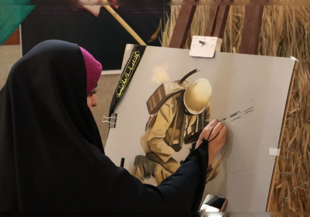 نمایشگاه خیابان مقاومت در خنداب