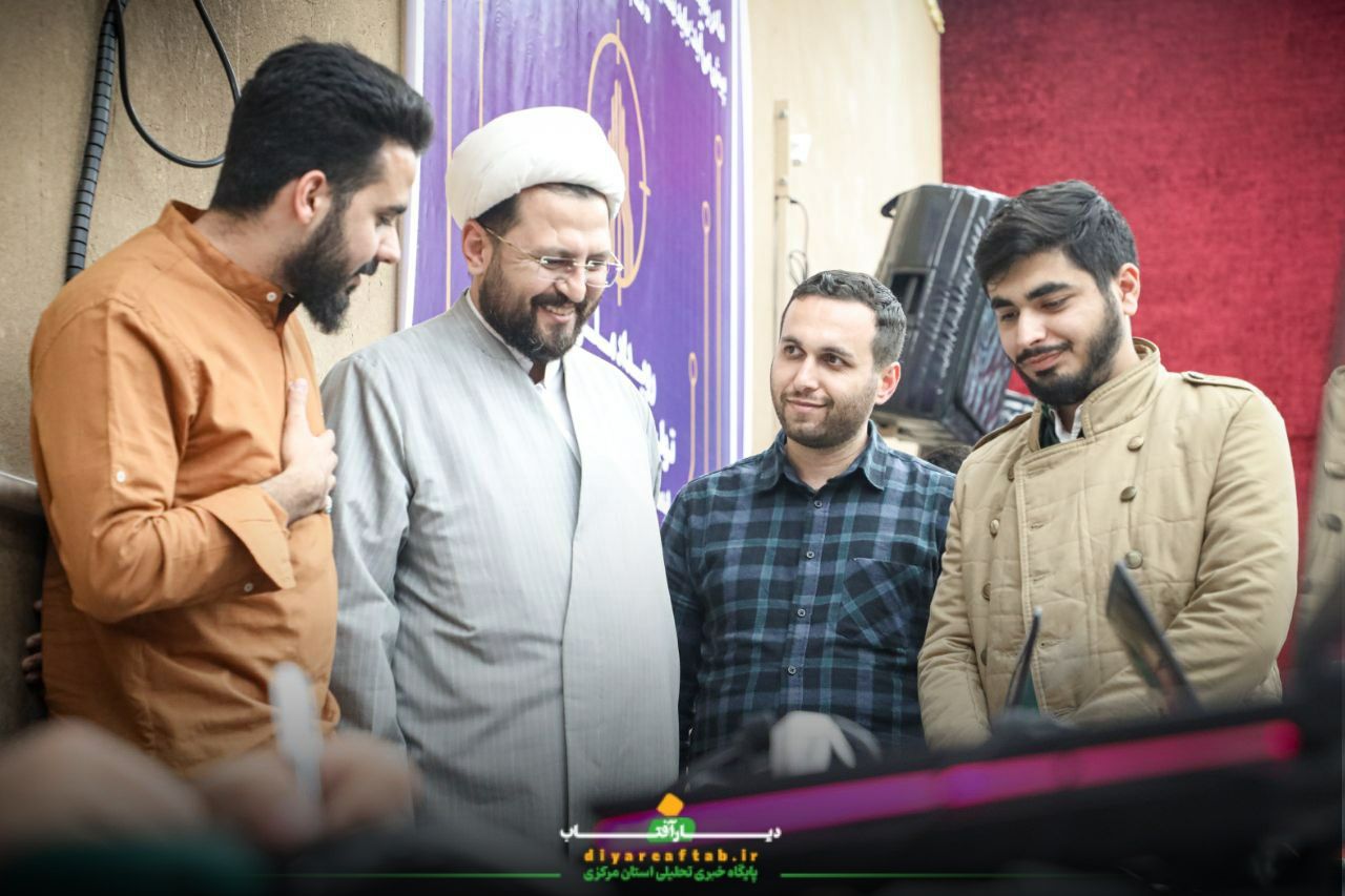 بازدید مسئولان از رویداد تولید محتوای دیجیتال بسیج