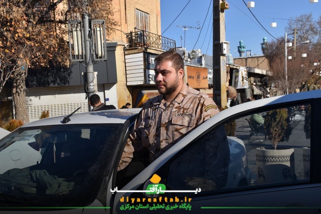 تشییع پیکر «شهید گمنام» در اراک