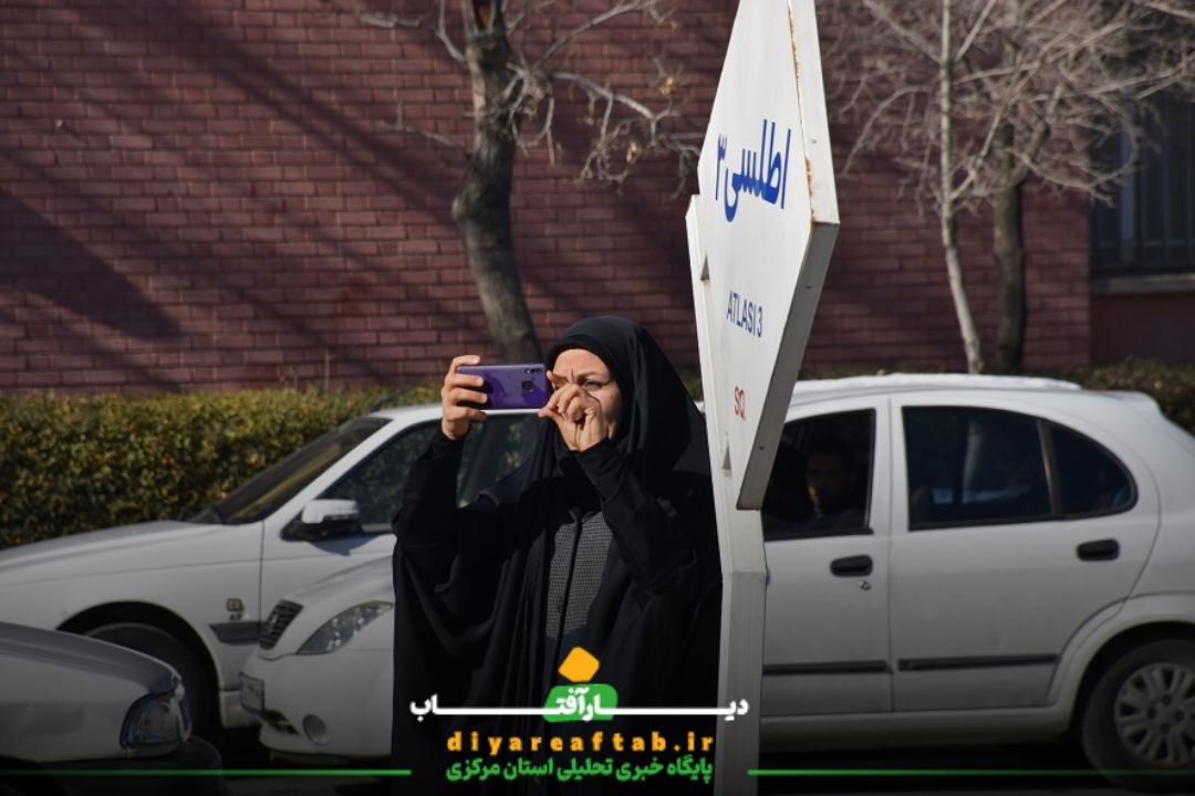 تشییع پیکر «شهید گمنام» در اراک
