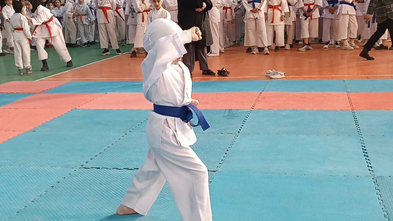 برگزاری مسابقات کاراته در ساوه