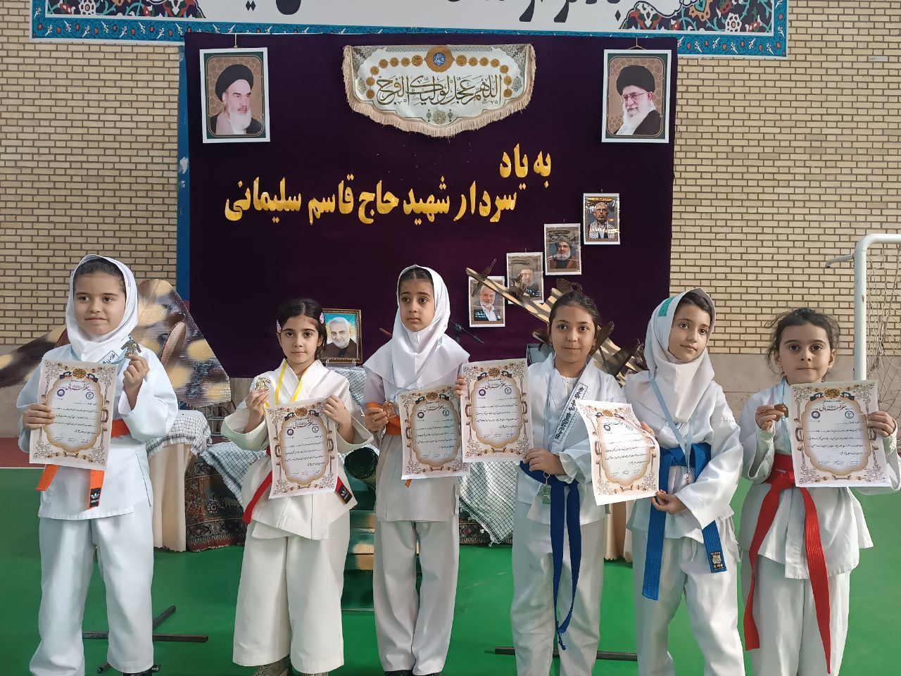 برگزاری مسابقات کاراته در ساوه