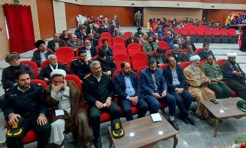 اجتماع مردم تفرش در 9 دی