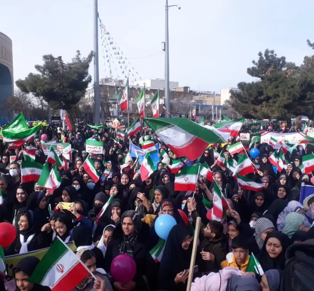 صدای مردم اراک از راهپیمایی ۲۲ بهمن