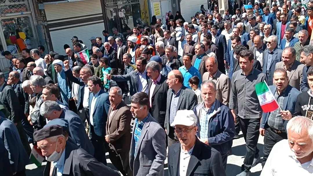 راهپیمایی روز جهانی قدس در شهر مامونیه