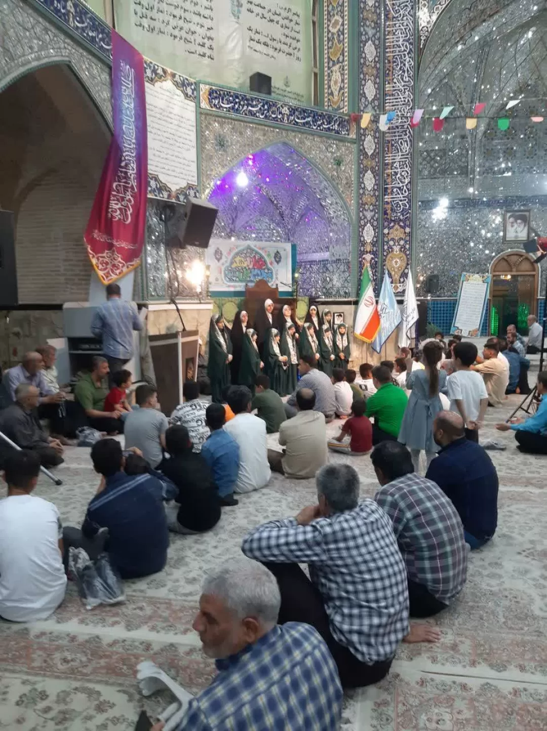 اطعام خادمیاران رضوی در ساوه