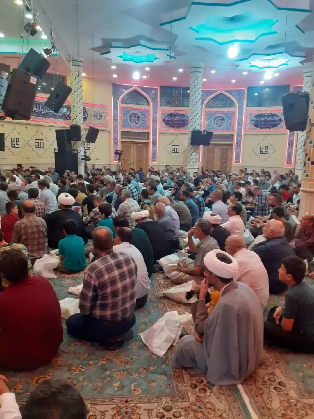 اطعام خادمیاران رضوی در ساوه