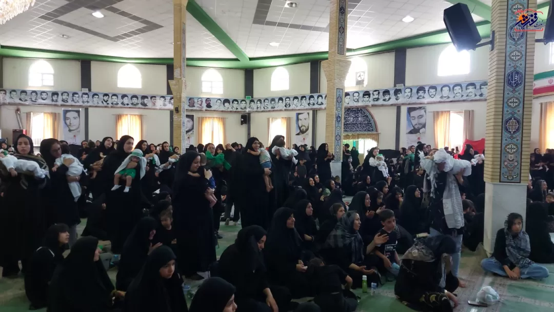 مصلای تفرش میزبان مادران و شیرخوارگان حسینی