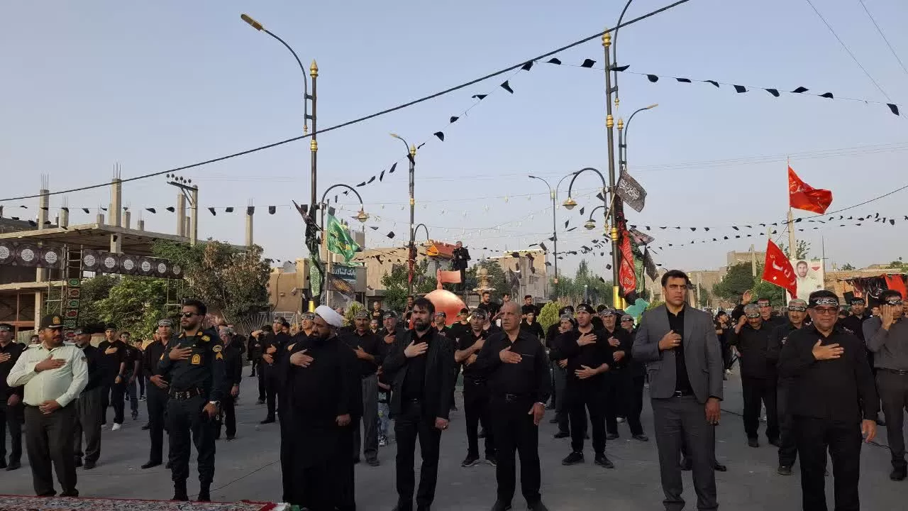 اجتماع عاشورائیان در شهر خنجین