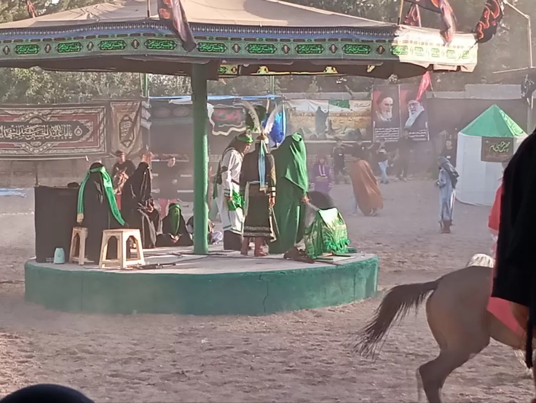 مراسم عاشورا در زرندیه برگزار شد