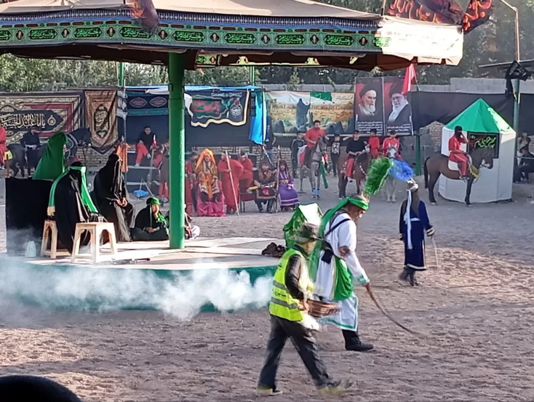 مراسم عاشورا در زرندیه برگزار شد