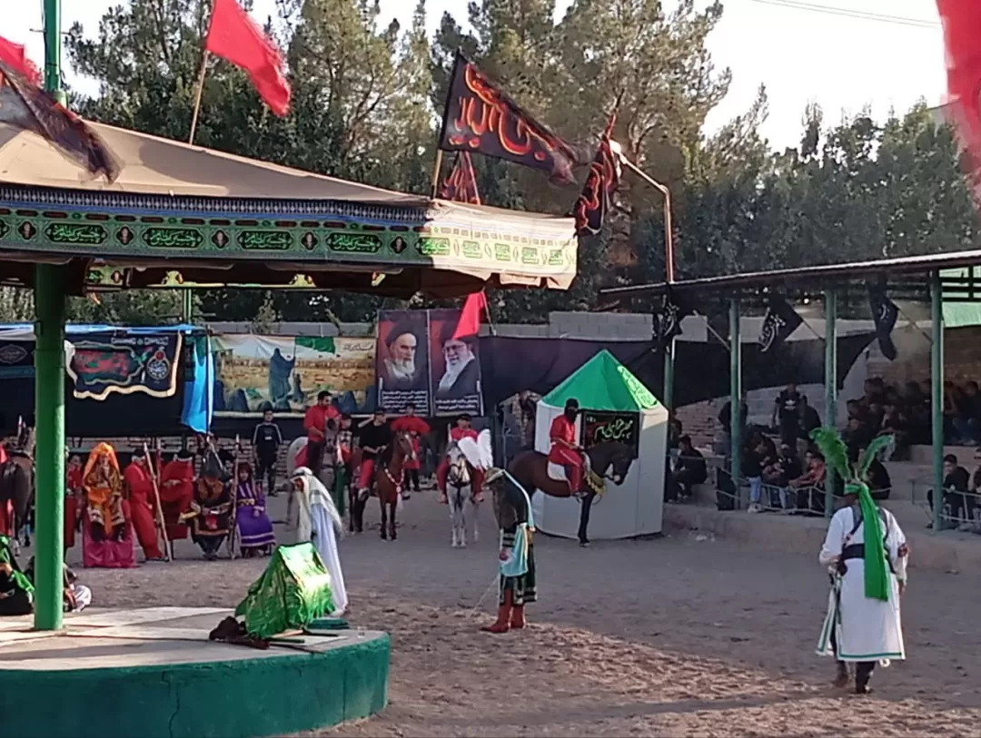 مراسم عاشورا در زرندیه برگزار شد