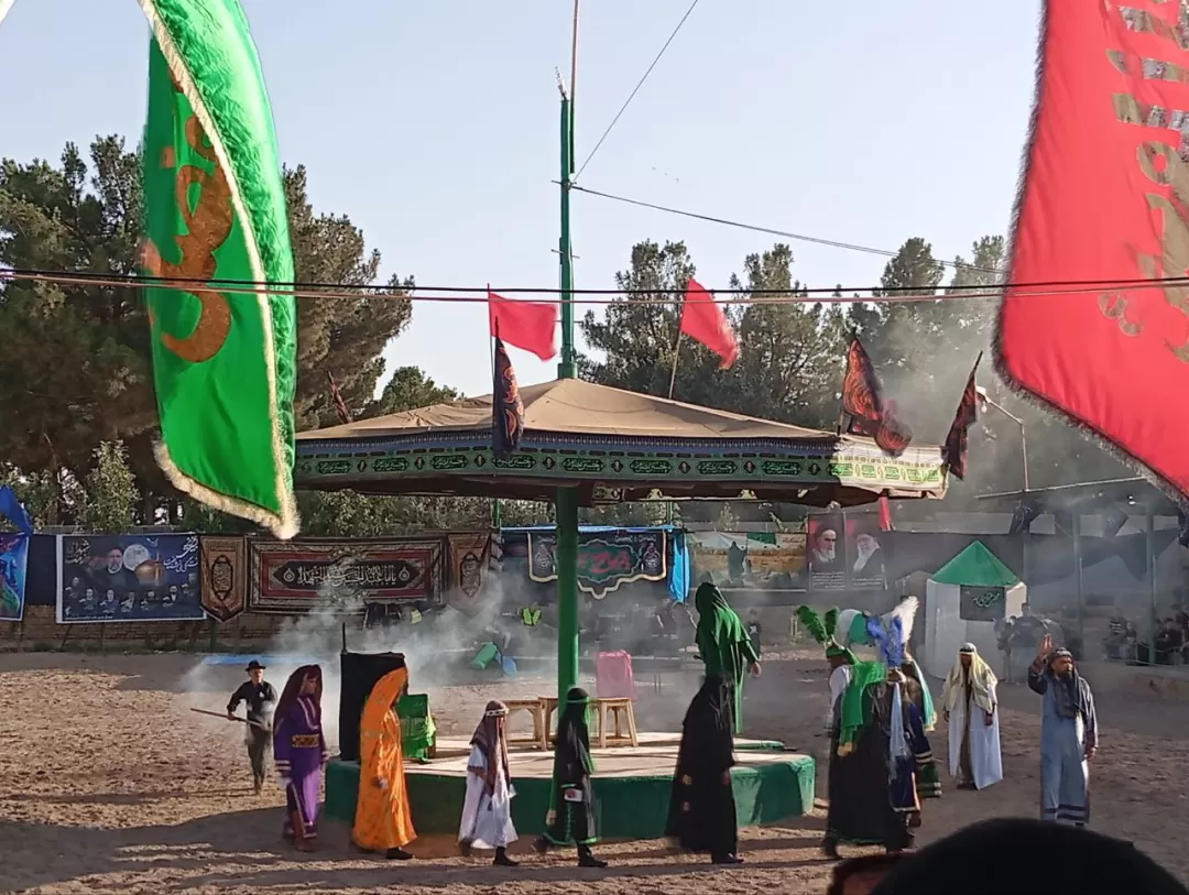مراسم عاشورا در زرندیه برگزار شد