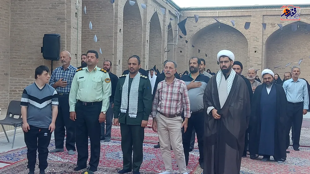 تجمع مردم تفرش در محکومیت ترور شهید هنیه