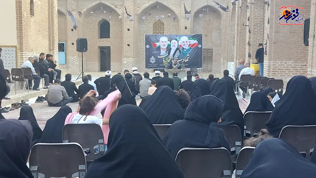 تجمع مردم تفرش در محکومیت ترور شهید هنیه