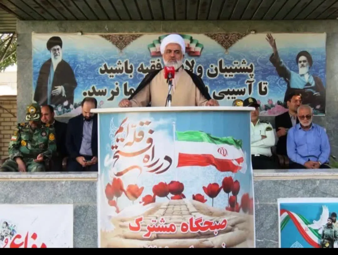 صبحگاه مشترک نیروهای مسلح در زرندیه