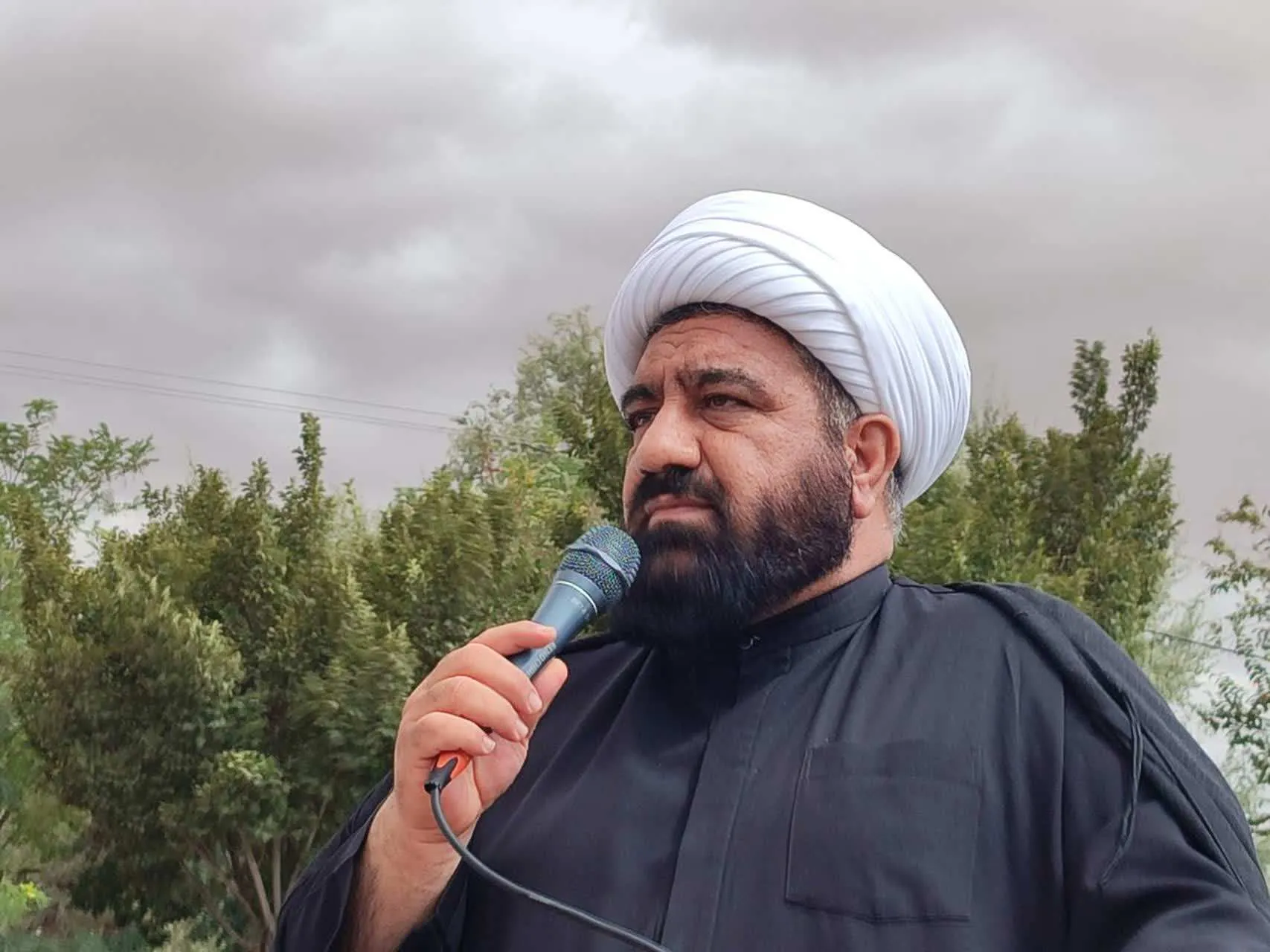 تجمع مردم فرمهین در حمایت از لبنان