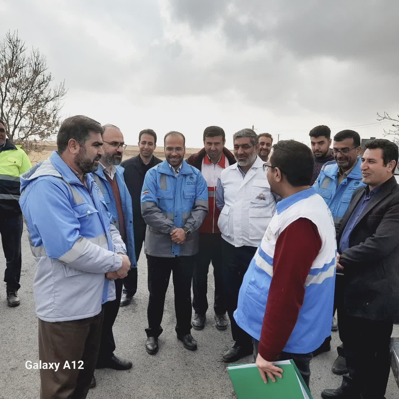 برگزاری مانور لحظه صفر مدیریت بحران در فراهان