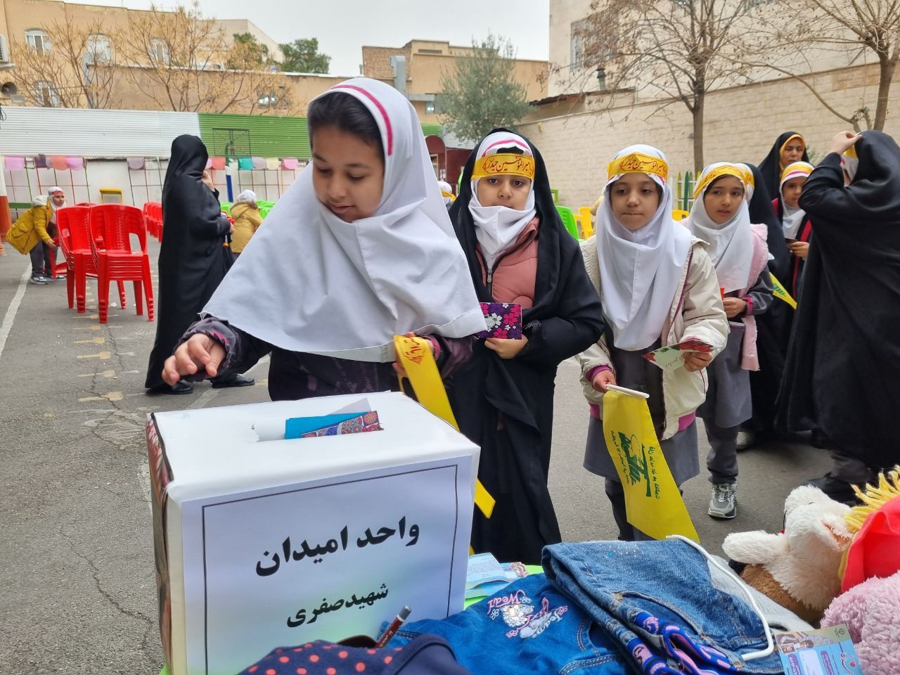 پویش «مدرسه همدل» در ساوه برگزار شد