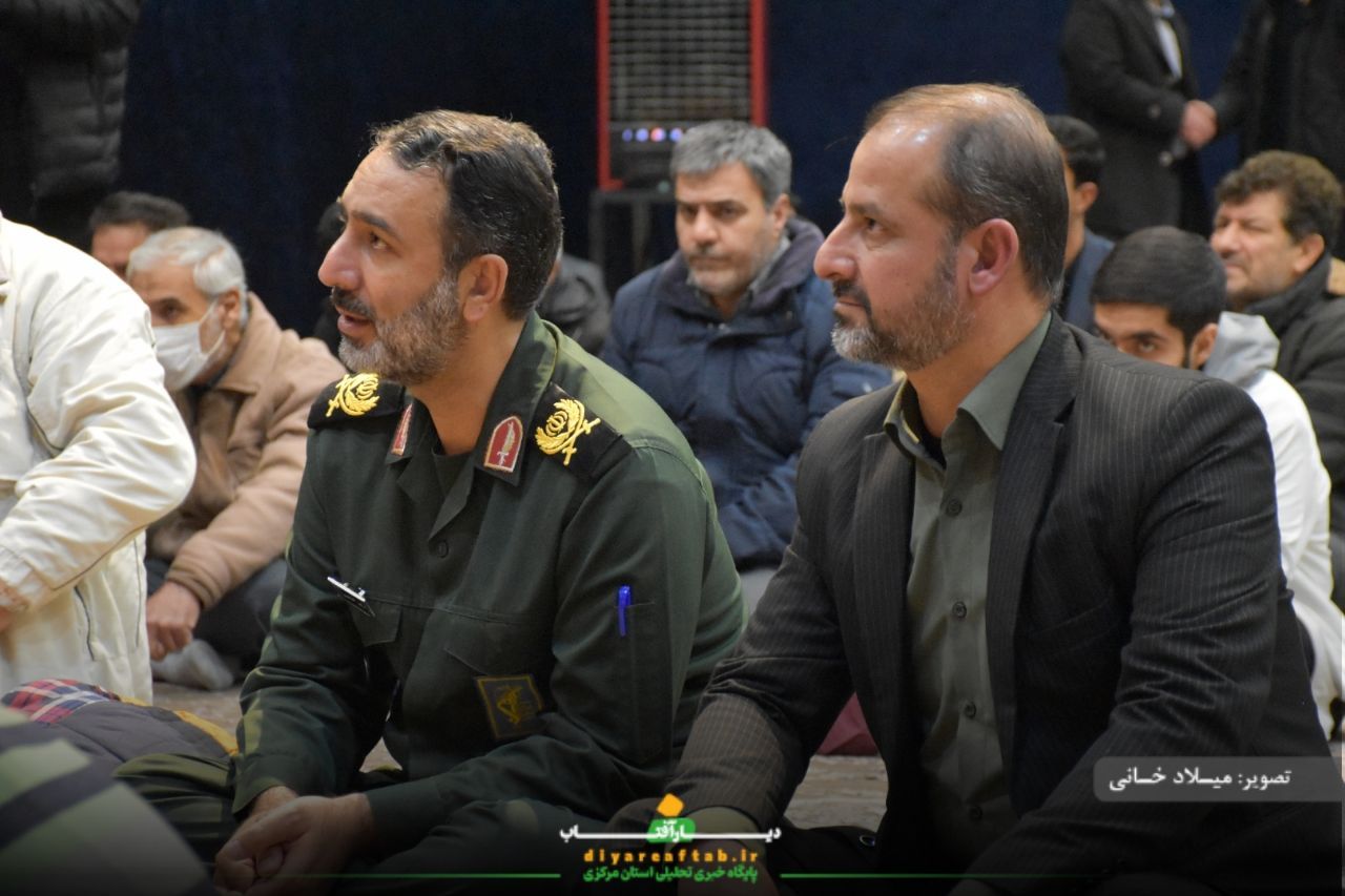 سالگرد آسمانی شدن شهید سلیمانی در اراک