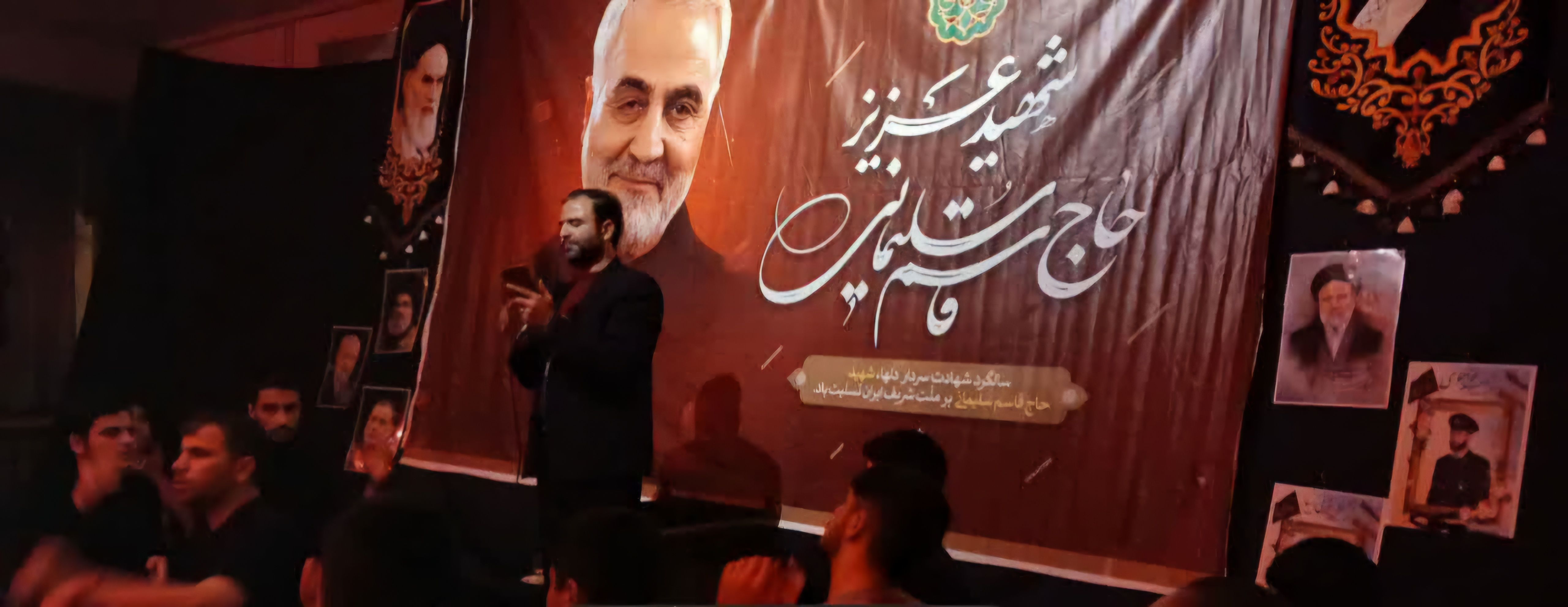 مراسم گرامیداشت شهید سلیمانی در فراهان