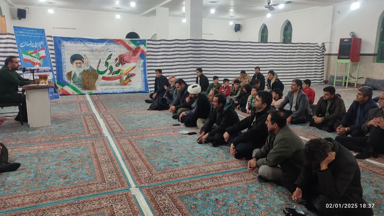 مراسم گرامیداشت شهید سلیمانی در فراهان