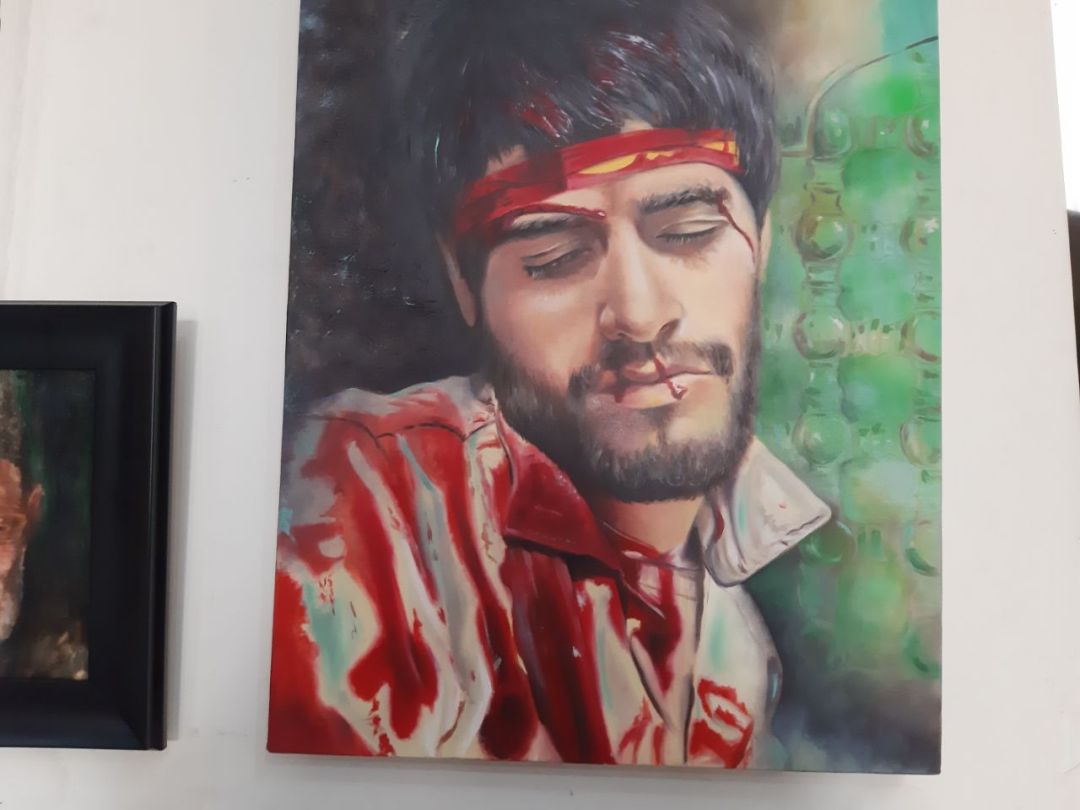نمایشگاه نقاشی ‌ریشه‌ها در ساوه افتتاح شد