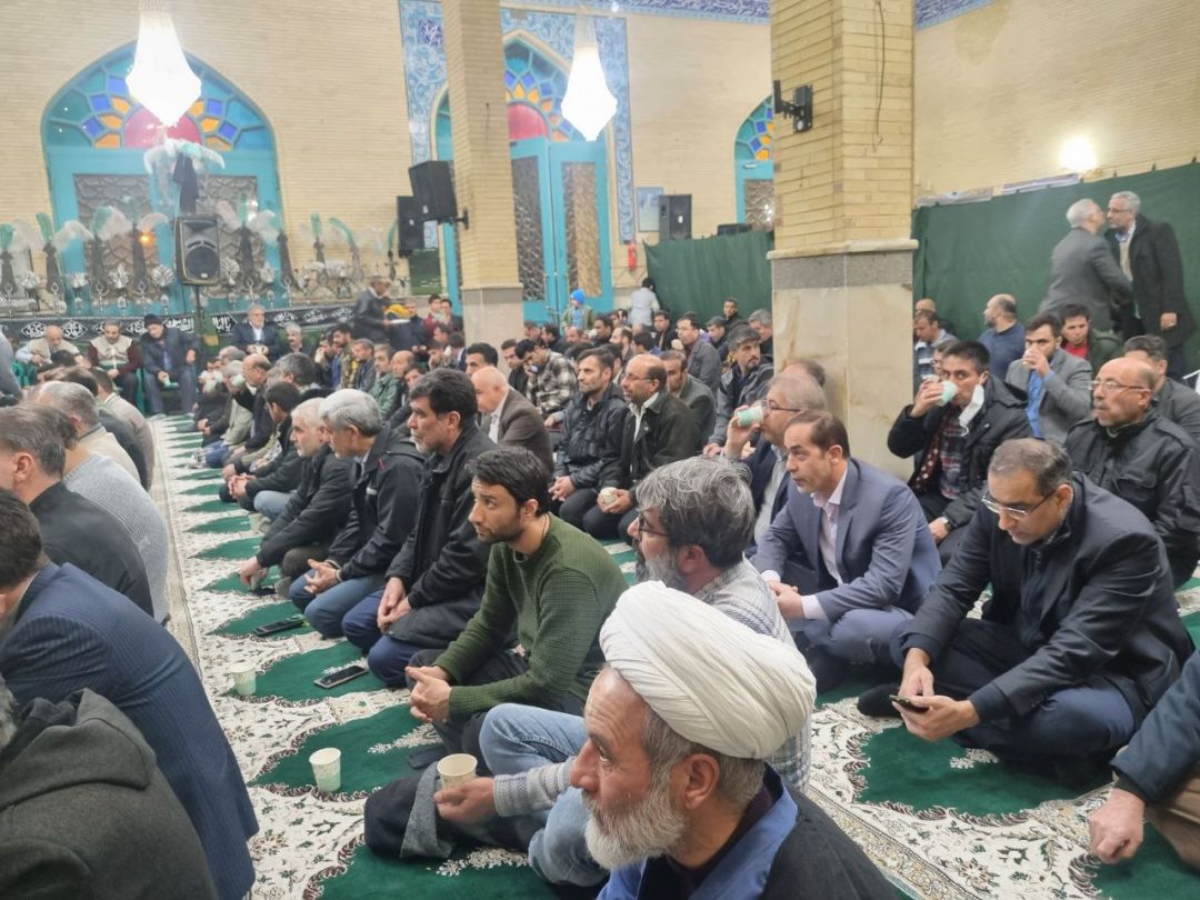 آئین افتتاح یادمان شهدای گمنام شهر صنعتی کاوه